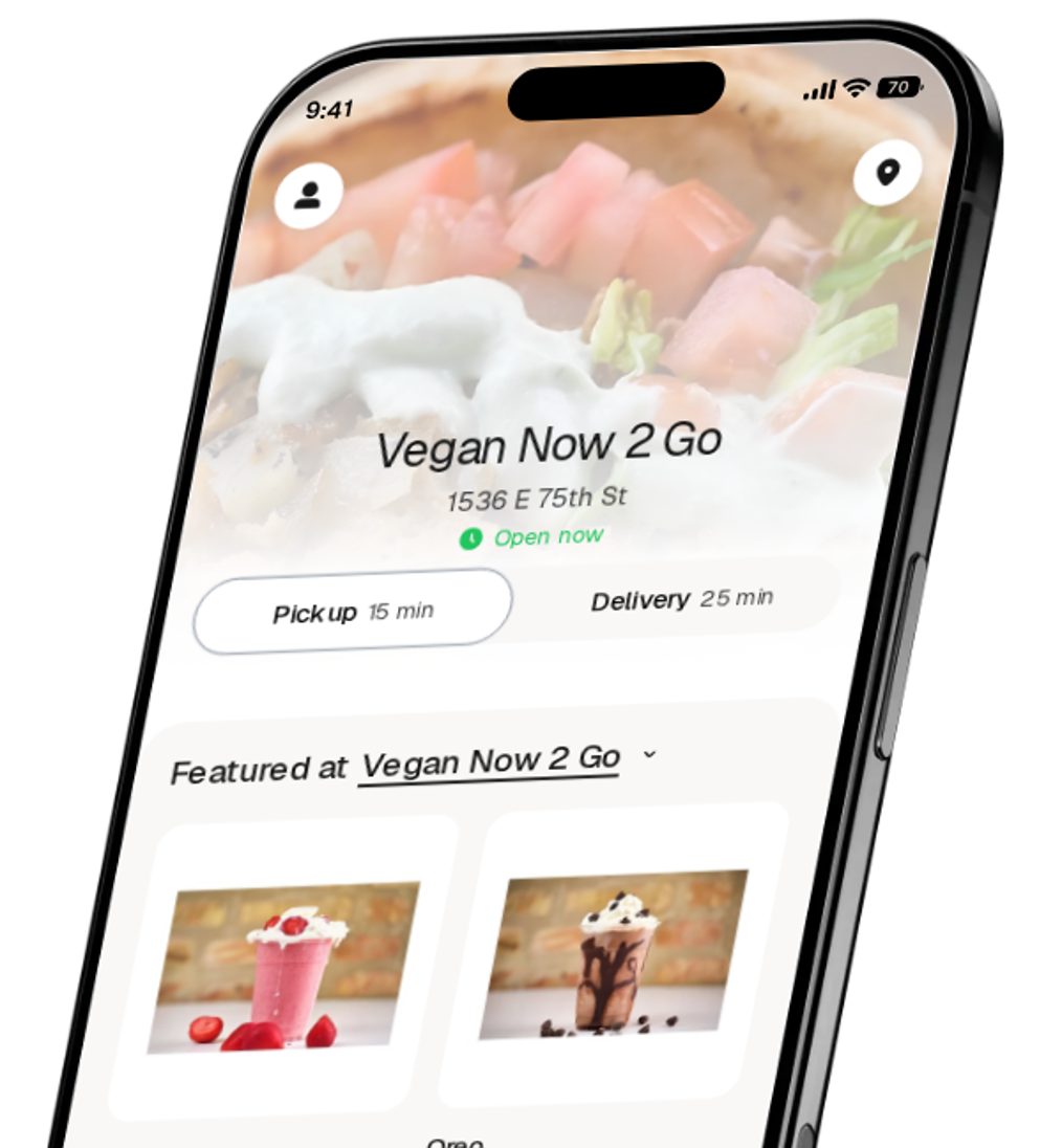 Vegan Now 2 Go app preview