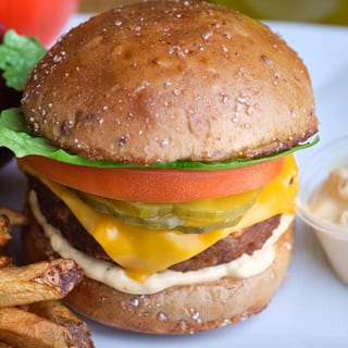 Vegan Smash Burger